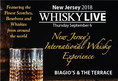 Whisky Live USA for the first time in New Jersey : Paramus, Sept. 6th 2018