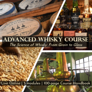 ADVANCED Whisk(e)y Training Course – 5 sessions LIVE online - Cycle starts on October 21