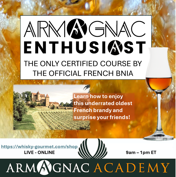 The only official Armagnac Academy course: discover, learn, enjoy and get certified!