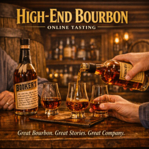 Bourbon high-end online tasting - includes Booker's barrel strength - August 18