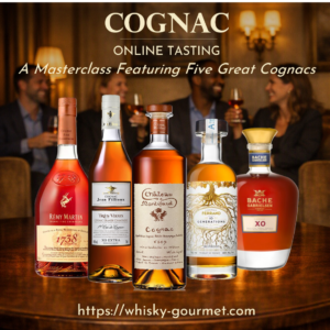 Fine Cognac Master Tasting online - Enjoy 5 samples up to 25 years old - August 21