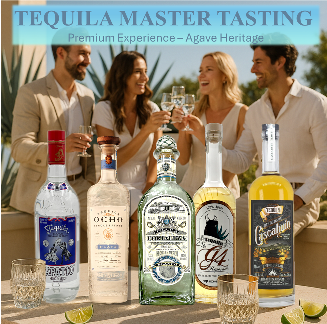 Super-Premium Sipping Tequilas online Master tasting - Agave heritage - Aug. 13