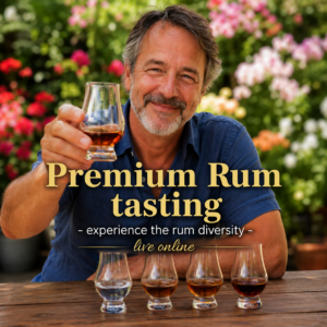 Premium Rum tasting - online - discover the diversity of Rum - August 25